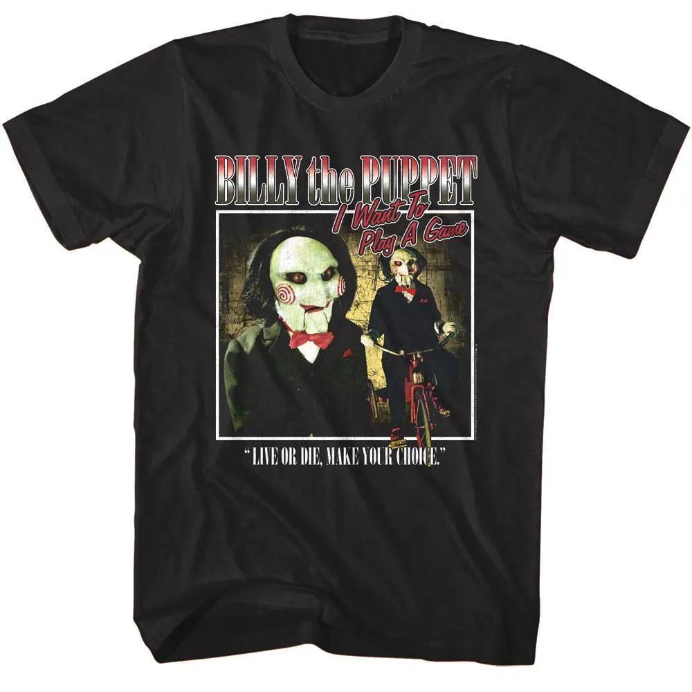 Saw Billy The Puppet Wants To Play A Game Unisex T Shirt